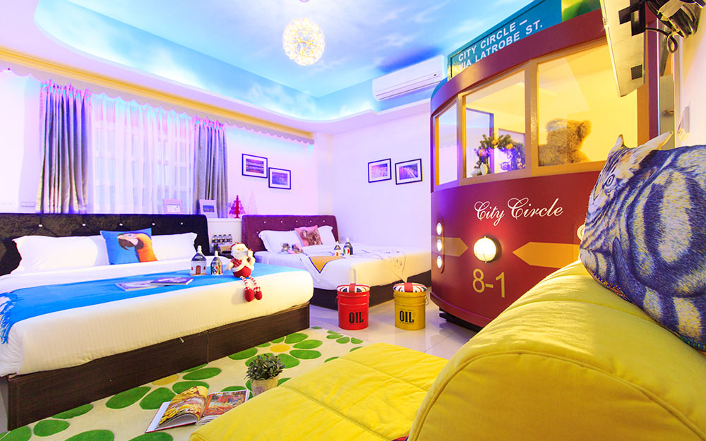 Melbourne 叮噹車四人房